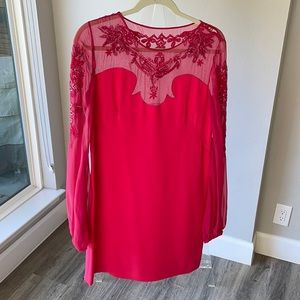 Emilio Pucci - Size 44 - Pink Silk Dress